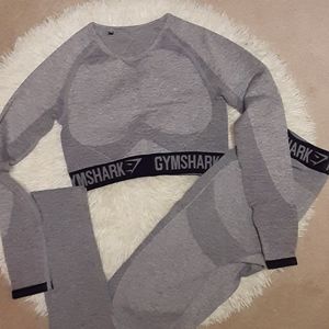 Gymshark flex leggings and crop top